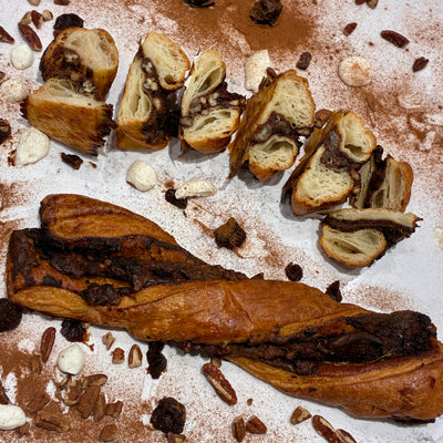 Gluten Free Cinnamon Pecan Date Twist