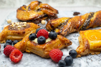 Box of danish pastries 9X