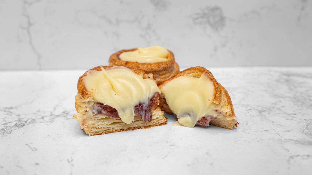 Gluten Free White Chocolate Strawberry Vol Au Vent