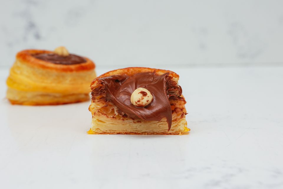 Gluten Free Nutella Hazelnut Vol Au Vent